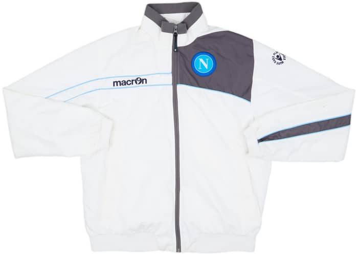 2014-15 Napoli Macron Track Jacket - 4/10 - (M)