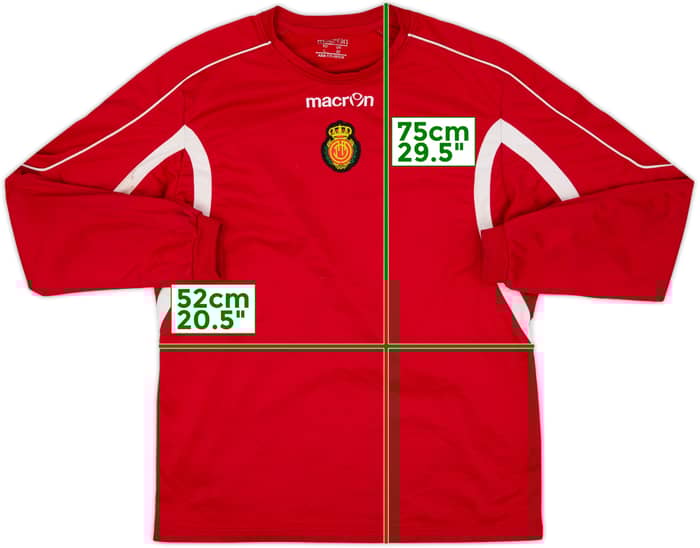 2010-11 Mallorca Macron Sweat Top - 5/10 - (M)