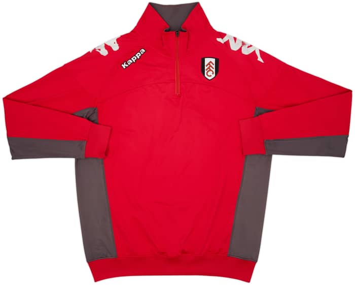 2010-11 Fulham Kappa 1/4 Zip Drill Top - 5/10 - (XXL)