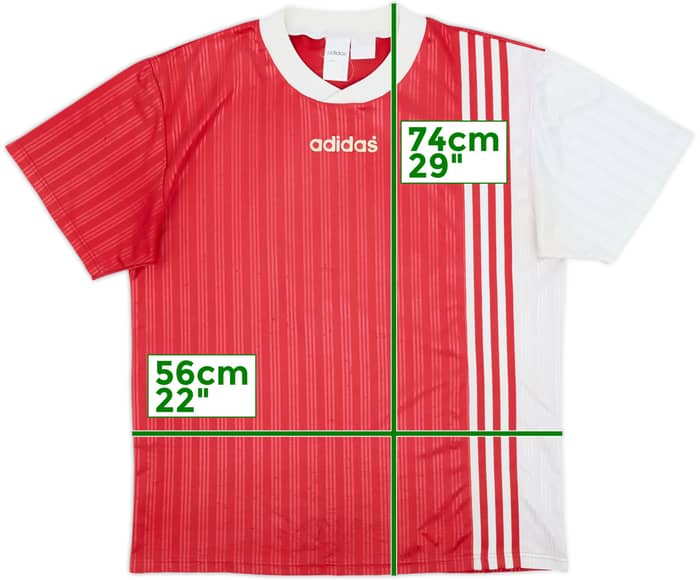 1990s adidas Template Shirt - 8/10 - (L)