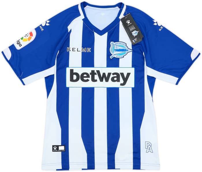 2018-19 Alaves Home Shirt (XS)