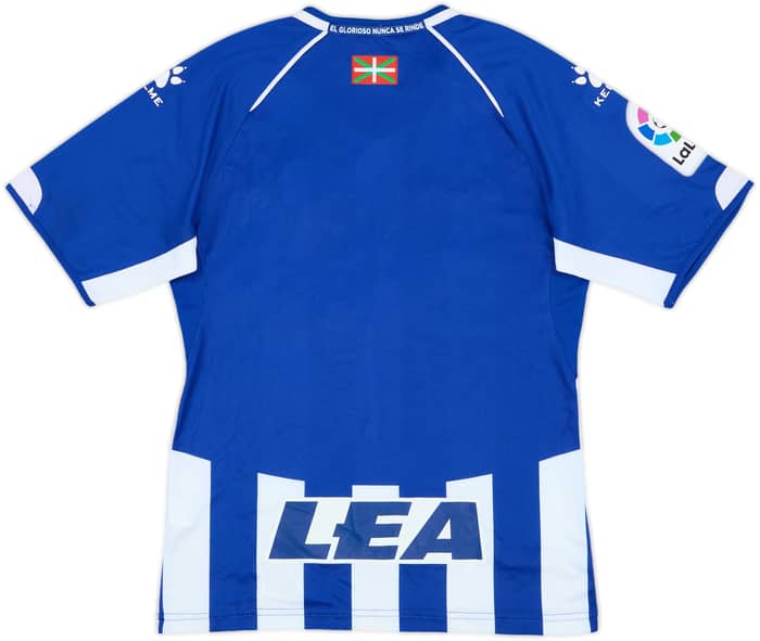 2018-19 Alaves Home Shirt (XS)