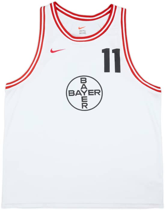 1998-99 Bayer Leverkusen Nike Basketball Jersey #11 - 8/10 - (XXL)