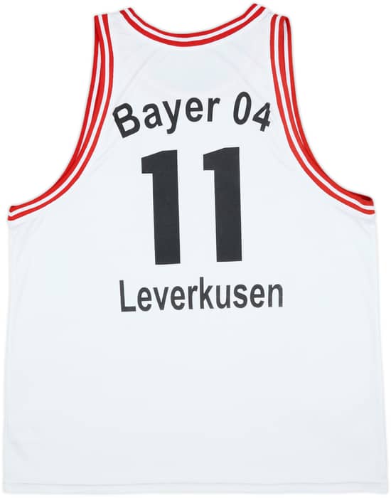 1998-99 Bayer Leverkusen Nike Basketball Jersey #11 - 8/10 - (XXL)