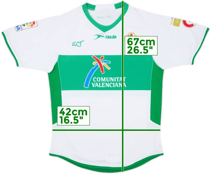 2009-10 Elche Home Shirt - 7/10 - (Women's M)