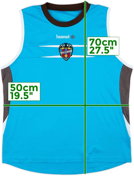 2011-12 Levante Luanvi Training Vest - 8/10 - (M)