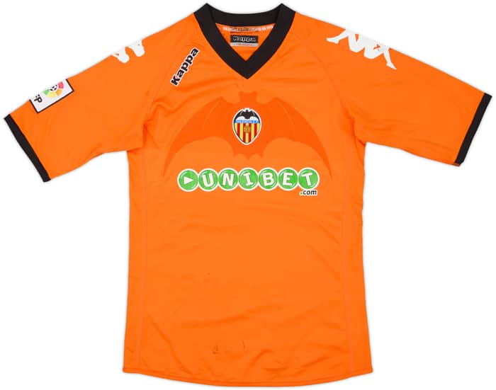 2010-11 Valencia Away Shirt - 5/10 - (XL.Boys)