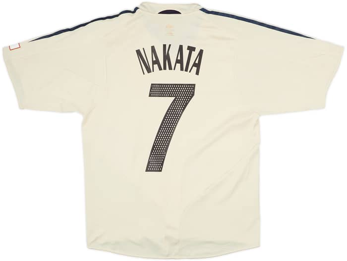 2004-06 Japan Away Shirt Nakata #7 - 8/10 - (M)