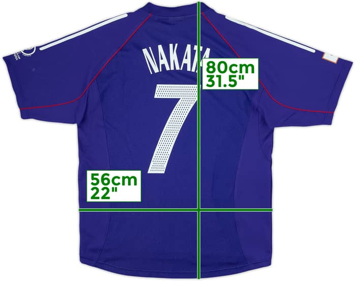 2002-04 Japan Home Shirt Nakata #7 - 8/10 - (L)