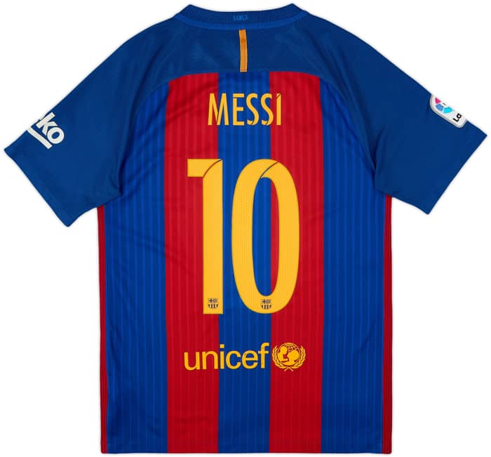 2016-17 Barcelona Home Shirt Messi #10 - 8/10 - (S)