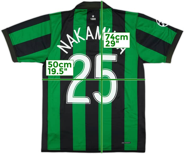 2006-08 Celtic Away Shirt Nakamura #25 - 8/10 - (M)