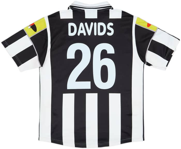 2000-01 Juventus Ciaoweb Home Shirt Davids #26 - 6/10 - (M)