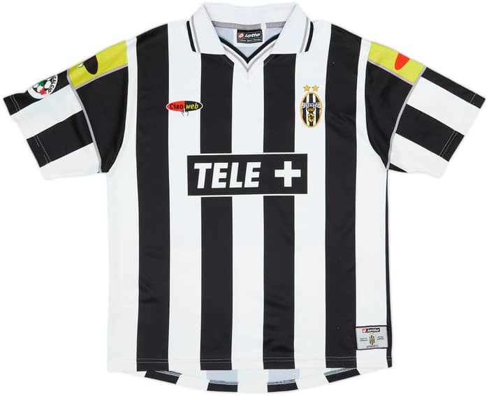 2000-01 Juventus Ciaoweb Home Shirt Davids #26 - 6/10 - (M)