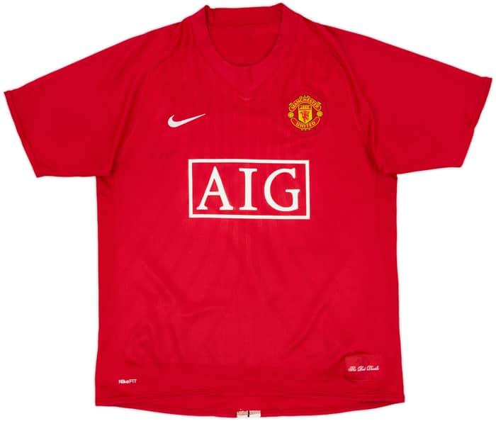 2007-09 Manchester United Home Shirt Ronaldo #7 - 5/10 - (M)
