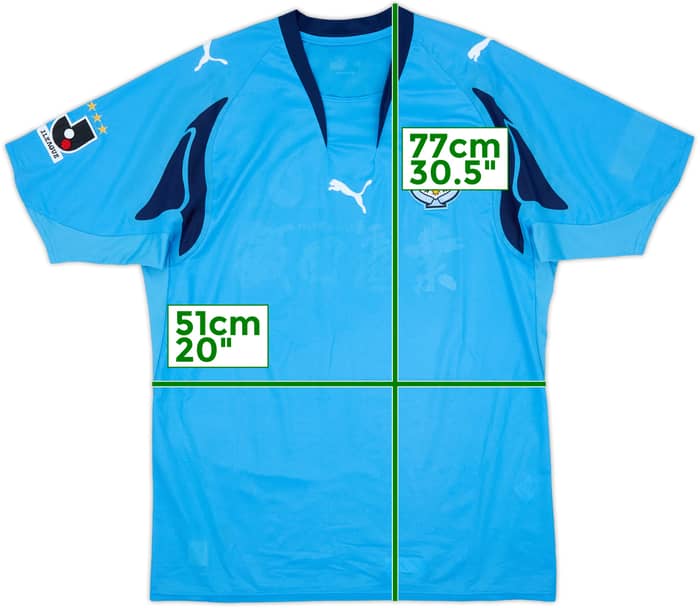 2007 Jubilo Iwata Home Shirt - 4/10 - (L)