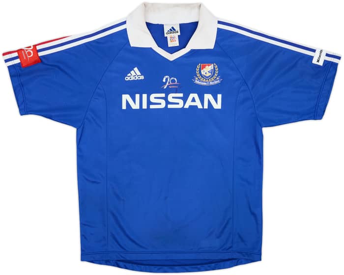 1999 Yokohama Marinos adidas Training Shirt - 6/10 - (L)