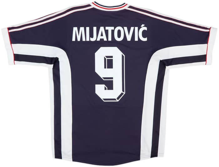 1998-99 Yugoslavia Home Shirt Mijatovic #9 - 9/10 - (M)