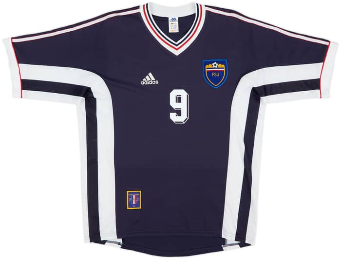 1998-99 Yugoslavia Home Shirt Mijatovic #9 - 9/10 - (M)