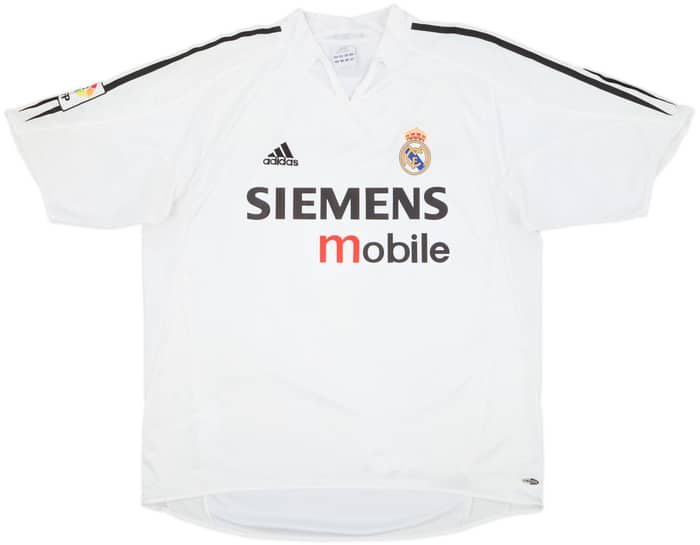 2004-05 Real Madrid Home Shirt Ronaldo #9 - 8/10 - (L)