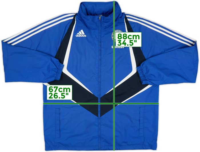 2009-10 Chelsea adidas Hooded Rain Jacket - 6/10 - (XL)