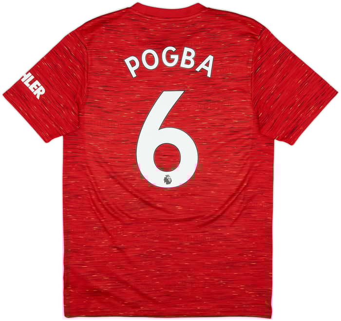 2020-21 Manchester United Home Shirt Pogba #6 - 10/10 - (M)