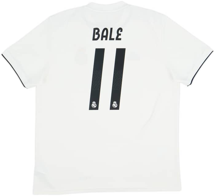 2018-19 Real Madrid Home Shirt Bale #11 - 10/10 - (XL)