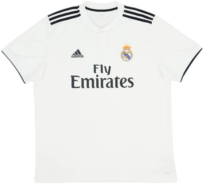 2018-19 Real Madrid Home Shirt Bale #11 - 10/10 - (XL)