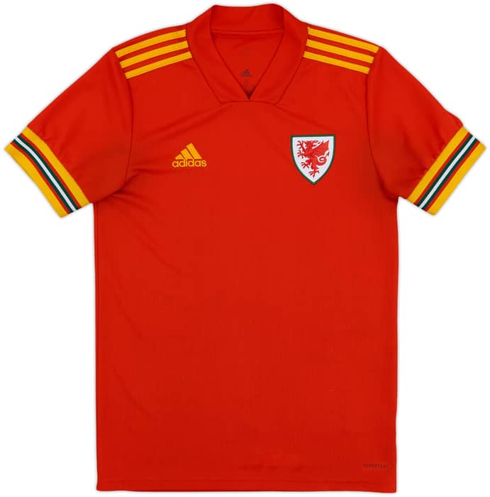 2020-21 Wales Home Shirt - 8/10 - (S)