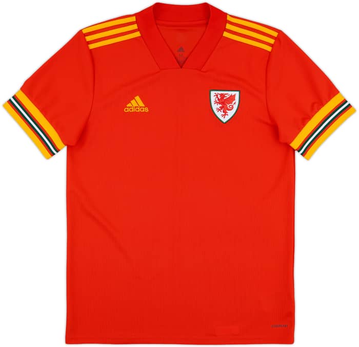 2020-21 Wales Home Shirt - 8/10 - (S)