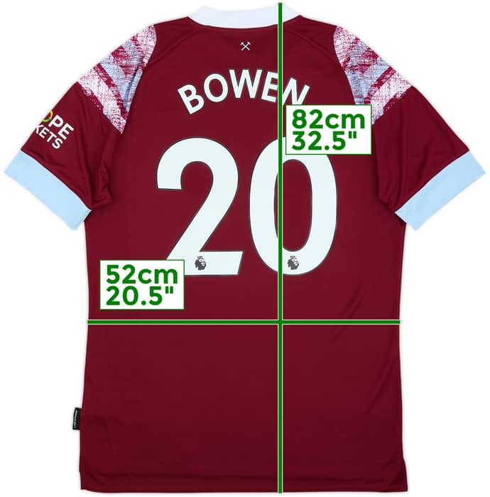 2022-23 West Ham Home Shirt Bowen #20 (L)