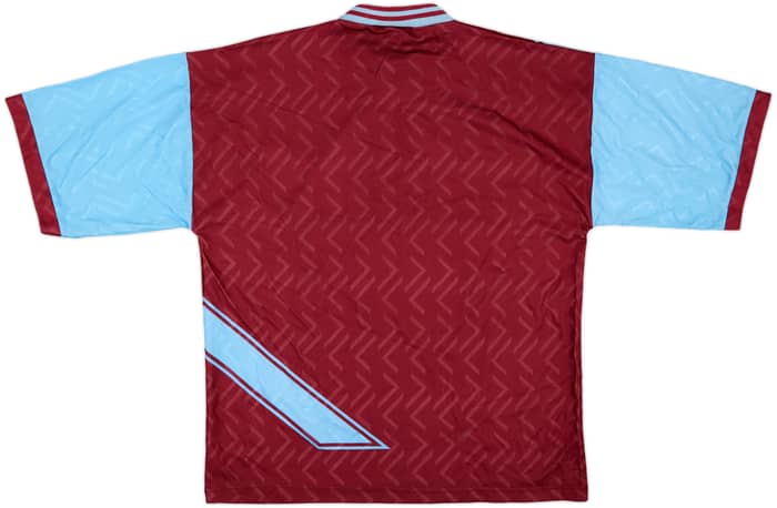1993-95 West Ham Home Shirt - 8/10 - (XXL)
