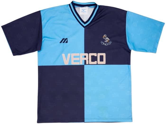 1994-95 Wycombe Wanderers Home Shirt Scotty #8 - 7/10 - (L)