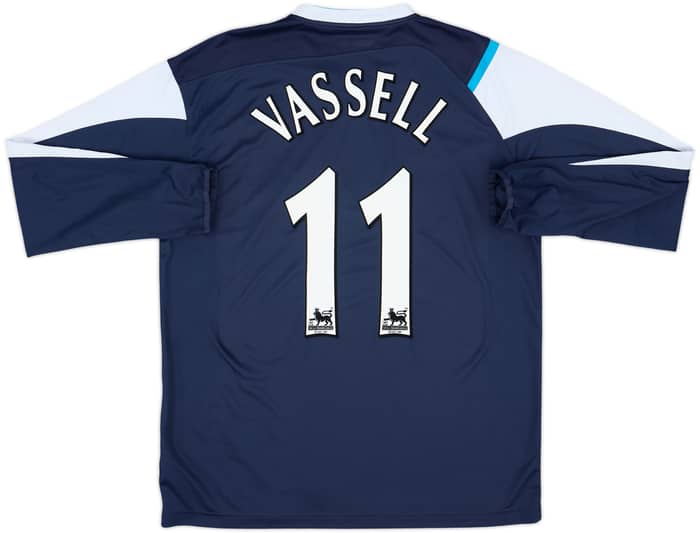 2005-06 Manchester City Away L/S Shirt Vassell #11 - 6/10 - (L)