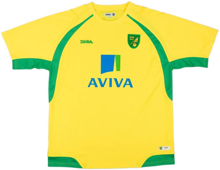2010-11 Norwich Home Shirt - 9/10 - (XL)