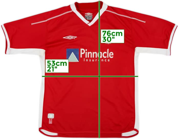 2002-03 Nottingham Forest Home Shirt - 7/10 - (L)