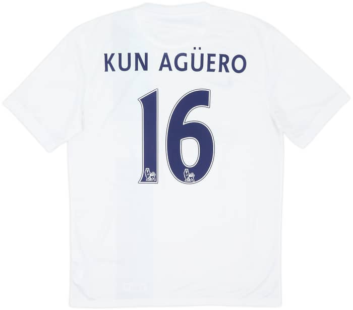 2013-14 Manchester City Third Shirt Kun Aguero #16 - 8/10 - (M)