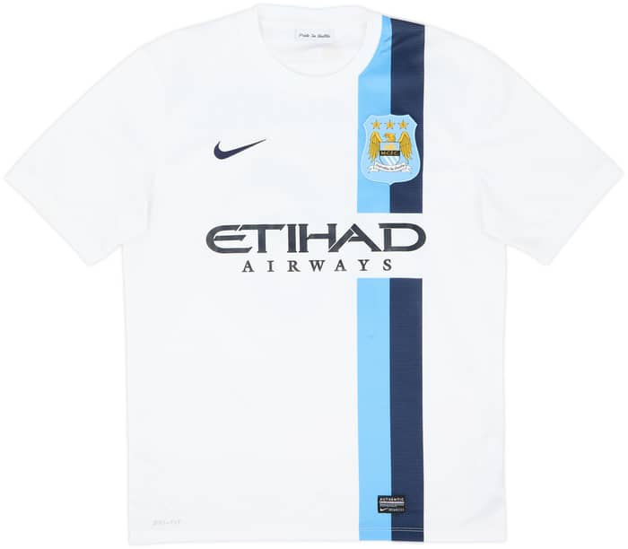 2013-14 Manchester City Third Shirt Kun Aguero #16 - 8/10 - (M)