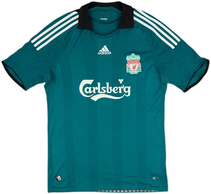 2008-09 Liverpool Third Shirt Gerrard #8 - 6/10 - (L)