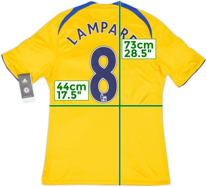 2008-09 Chelsea Third Shirt Lampard #8 (S)