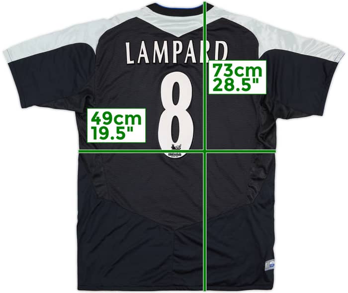 2004-05 Chelsea Away Shirt Lampard #8 - 8/10 - (L)