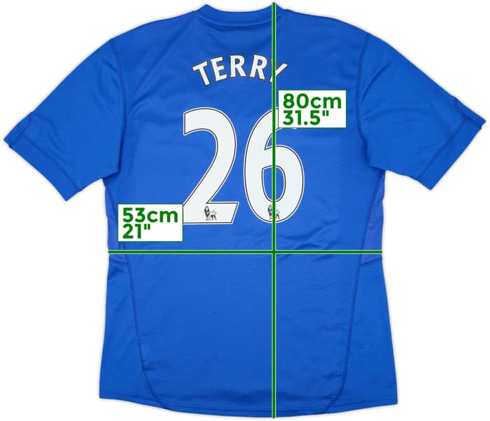 2009-10 Chelsea Home Shirt Terry #26 - 8/10 - (L)