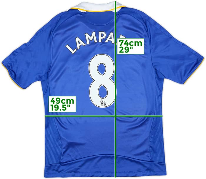 2008-09 Chelsea Home Shirt Lampard #8 - 6/10 - (M)