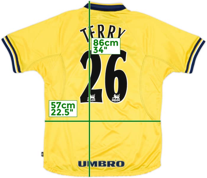 1998-00 Chelsea Third Shirt Terry #26 - 9/10 - (L)
