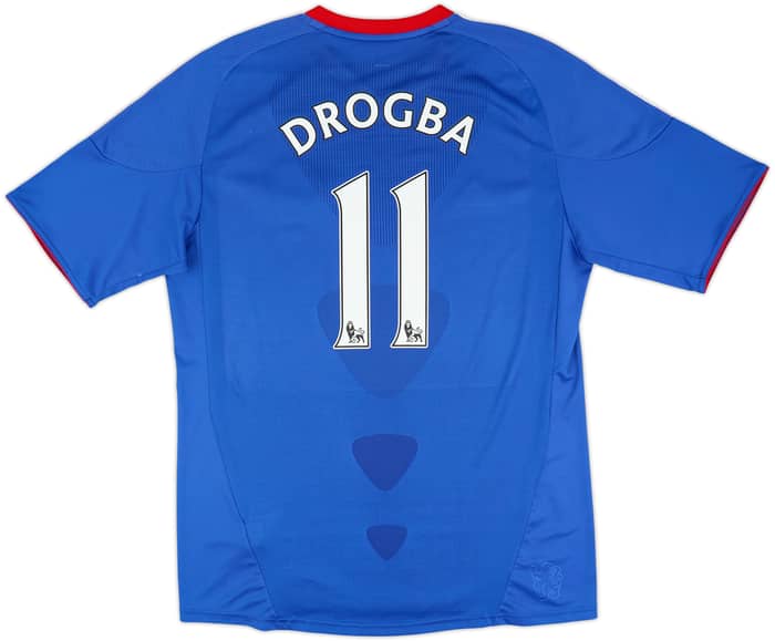 2010-11 Chelsea Home Shirt Drogba #11 - 8/10 - (L)