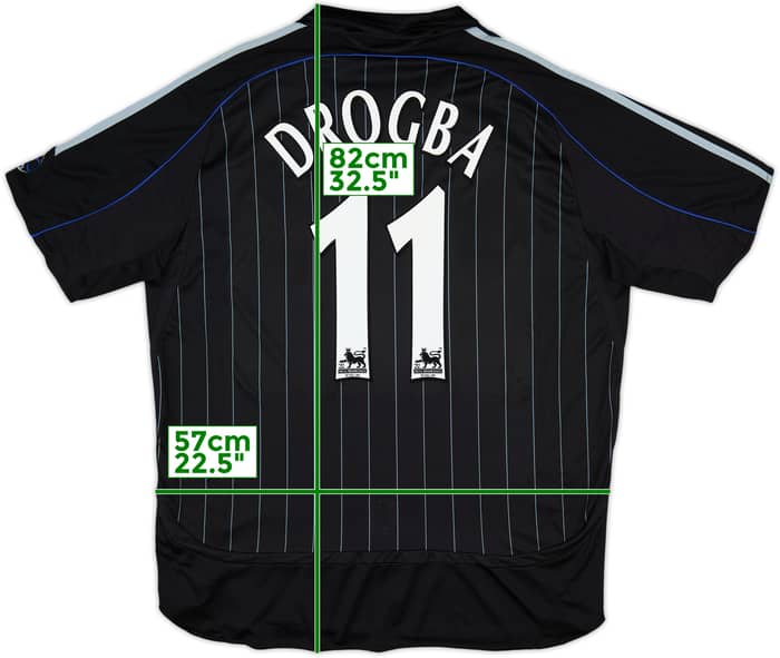 2006-07 Chelsea Third Shirt Drogba #11 - 8/10 - (XL)