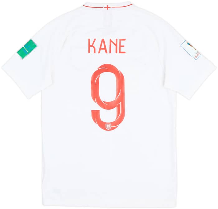 2018-19 England Home Shirt Kane #9 - 8/10 - (M)