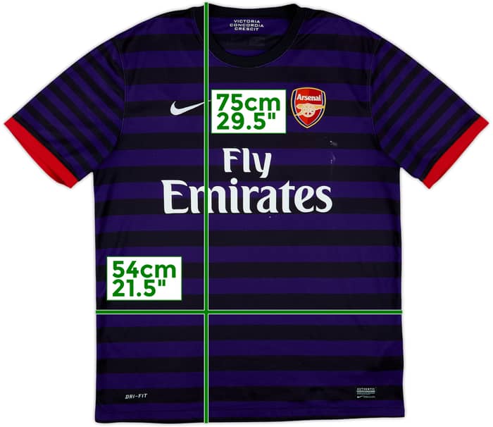 2012-13 Arsenal Away Shirt - 5/10 - (L)