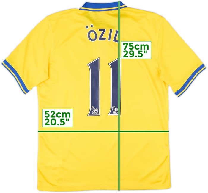 2013-14 Arsenal Away Shirt Ozil #11 - 8/10 - (M)