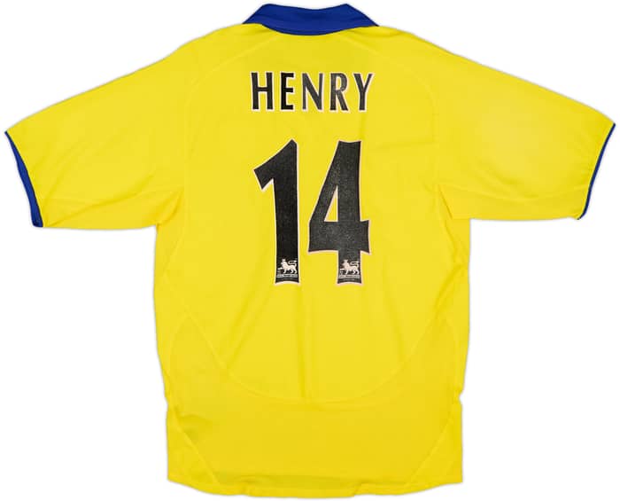2003-05 Arsenal Away Shirt Henry #14 - 6/10 - (S)