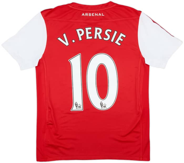 2011-12 Arsenal Home Shirt v.Persie #10 - 8/10 - (L.Boys)